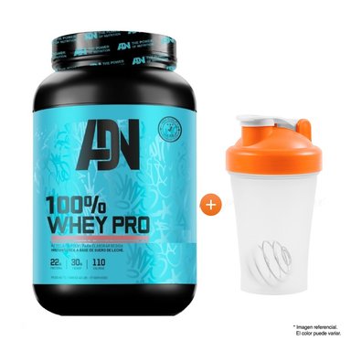 PROTEÍNA 100% WHEY PRO 1.1 KG VAINILLA - 37 SERVICIOS