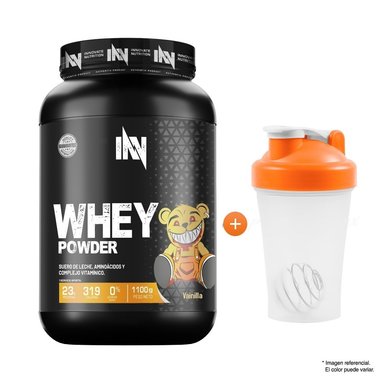 INN WHEY POWDER 1.1 KILOS CHOCOLATE + SHAKER