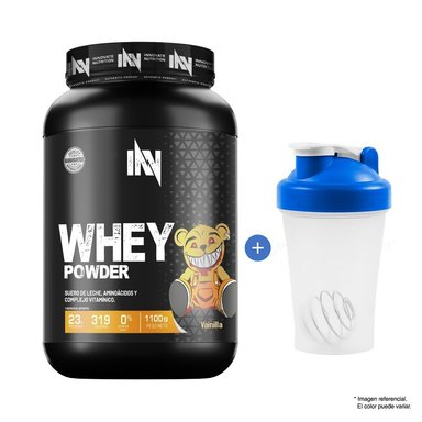 SUERO DE LECHE WHEY POWDER 1.1 KG INN CHOCOLATE + TOMATODO