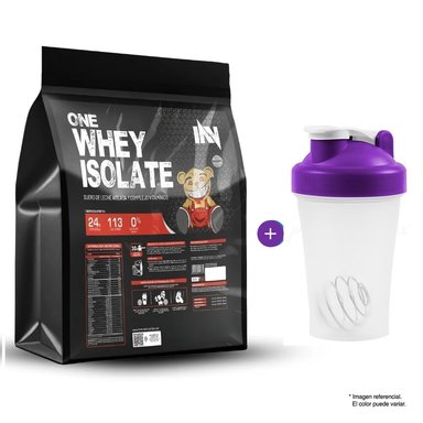 ONE WHEY ISOLATE 3 KILOS PROTEÍNA ISOLATADA CHOCOLATE + OBSEQUIO