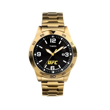 RELOJ UFC STREET DE CUARZO PARA HOMBRE CON ESFERA NEGRA TW2V56400 DE ACERO INOXIDABLE