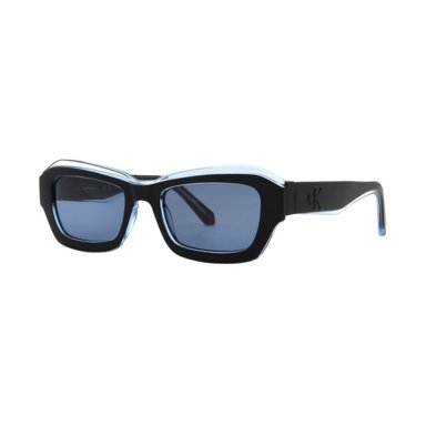LENTES DE SOL CALVIN KLEIN  CKJ24608S 001 COLOR AZUL BLUE SQUARE UNISEX EDICION LIMITADA