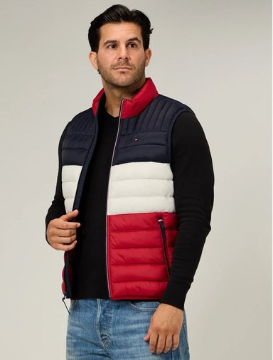 CHALECO  TOMMY HILFIGER  ACOLCHADO LIGERO Y PLEGABLE PARA HOMBRE REGULAR FIT - 2