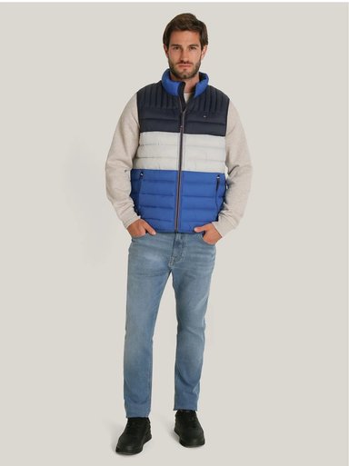 CHALECO TOMMY HILFIGER ACOLCHADO LIGERO Y PLEGABLE PARA HOMBRE AZUL REGULAR FIT - 2