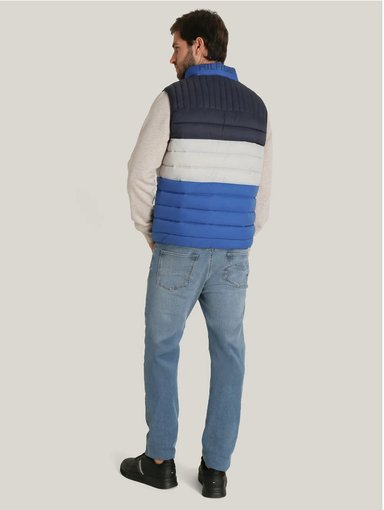 CHALECO TOMMY HILFIGER ACOLCHADO LIGERO Y PLEGABLE PARA HOMBRE AZUL REGULAR FIT - 5