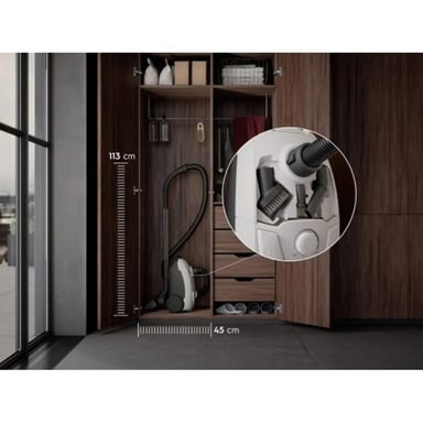 ASPIRADORA ELECTROLUX BLANCO 1600W EXPERIENCE (EQP30) - 5