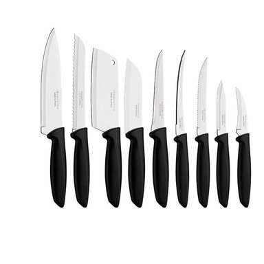JUEGO CUCHILLOS X 9 PZ PLENUS - BLISTER - 23498/050 - TRAMONTINA