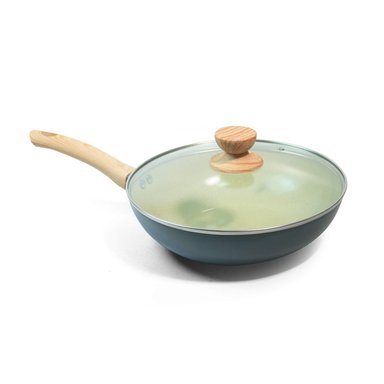 SARTÉN WOK CERÁMICA WOOD TAPA DE VIDRIO N°26 - 1112500264 - 4