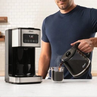 CAFETERA PROGRAMABLE DE 12 TAZAS CON PANTALLA TÁCTIL OSTER® BVSTDC4403 - 5