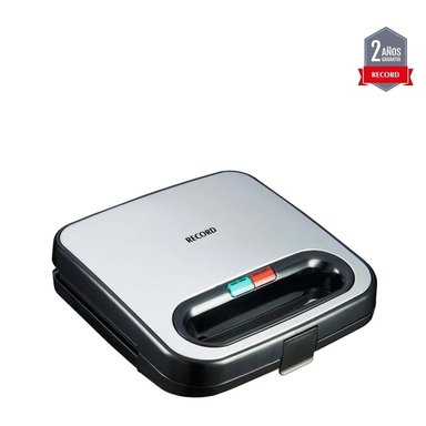 RECORD SANDWICHERA 2PANES 750W ACERO INOX REC-INSAC101