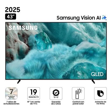 TELEVISOR SAMSUNG SMART TV 43' QLED 4K UHD QN43Q7FAAGXPE