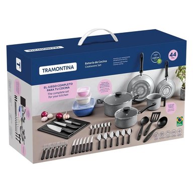 JUEGO DE COCINA ACERO INOXIDABLE LINZ X 44 PIEZAS
