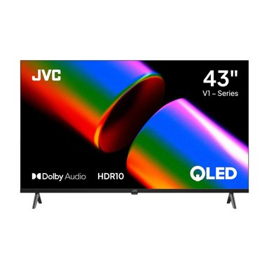 TELEVISOR JVC 43'' QLED GOOGLE TV