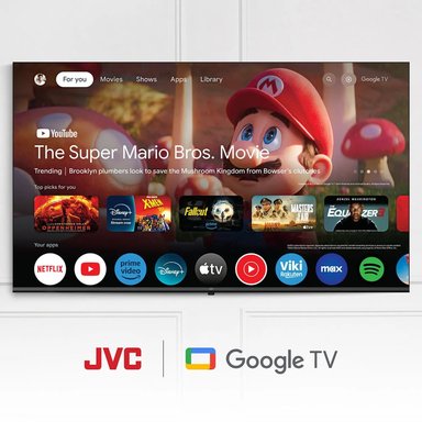 TELEVISOR JVC 65' UHD 4K GOOGLE TV LT-65KM548