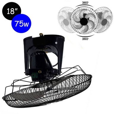 VENTILADOR ORBITAL 18 DE TECHO 360° IMACO – OCF 7919