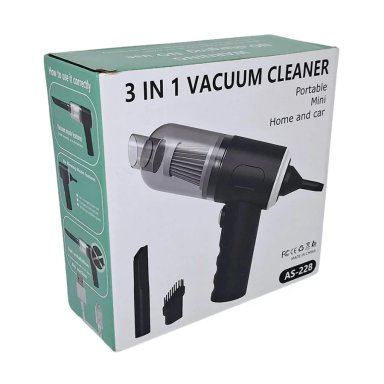 ASPIRADORA INALÁMBRICA RECARGABLE PARA CARRO 3 EN 1 AS-228 - 5