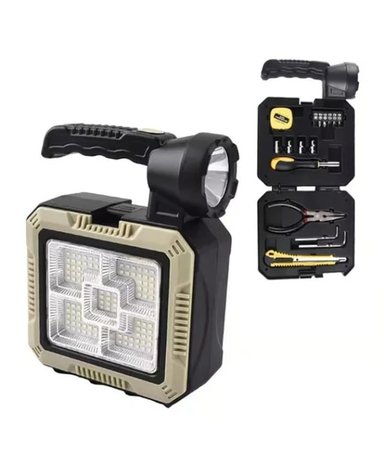 LINTERNA SOLAR LED RECARGABLE - 2