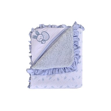 COLCHA PM PELUCHE AZUL