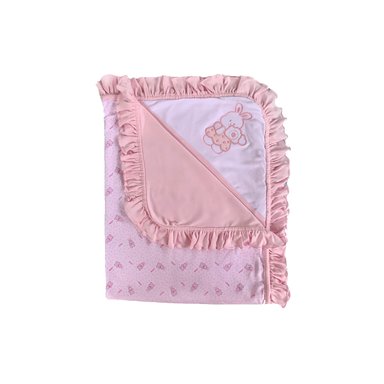 COLCHA BOBO PM DELGADO ROSADO