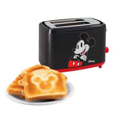 TOSTADORA ELÉCTRICA ATMA DISNEY TOAT39PE DISEÑO MICKEY 880W
