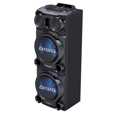 TORRE DE SONIDO AIWA AWPOC10 BT 2500W PMPO DJ FIESTA - 2