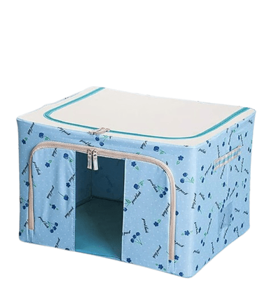 CAJA ALMACENAMIENTO PLEGABLE CON CIERRE EDREDONES