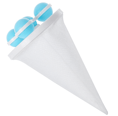 PACK 2 FILTRO ATRAPA PELUSA REUTILIZABLE PARA LAVADORA - CELESTE - 3