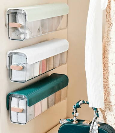 ORGANIZADOR ACRÍLICO DE 6 COMPARTIMIENTOS- VERDE