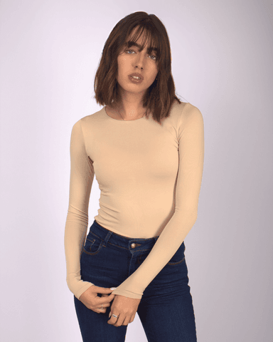 TOP MANGA LARGA SUPLEX MUJER LIBERELLA