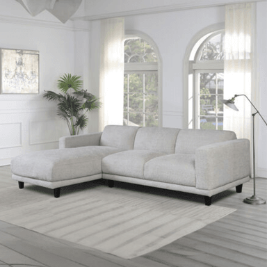 SECCIONAL MODELO LUIS CHAISE LONGUE LADO DERECHO + COJINES DE REGALO - 1