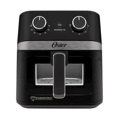 FREIDORA DE AIRE MANUAL OSTER CONVENTANA Y LUZ INTERNA 6L CKSTAF60WMDF