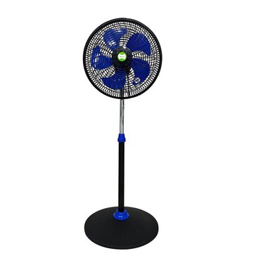 VENTILADOR BOSSKO 16'  PEDESTAL DE 5 ASPAS BK-8314VC AZUL