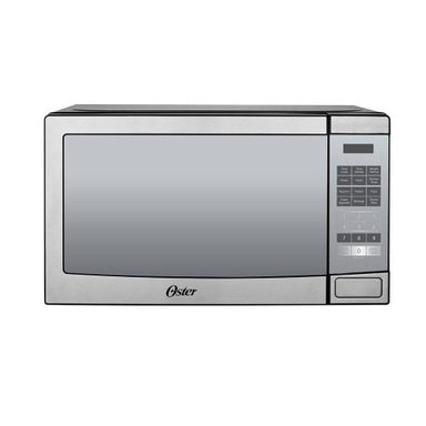HORNO MICROONDAS OSTER DE 20L CON PANEL DIGITAL POGYME3703M ACERO