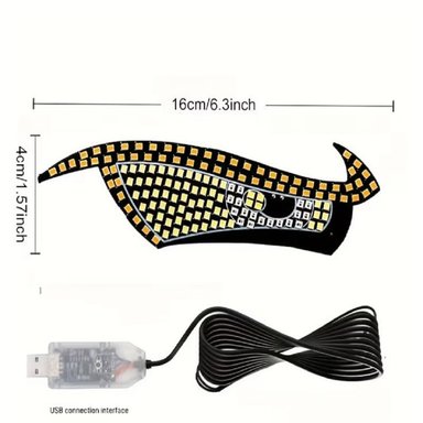 PANEL LED OJOS FURIOSOS SANCI SC-L5402 - 2