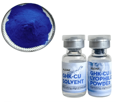 ALIDINA GHK-CU PÉPTIDO DE COBRE AZUL – SUERO LIOFILIZADO 50MG+3ML HIDRATANTE, REAFIRMANTE Y REVITALIZANTE PARA PIEL Y CABELLO - 4