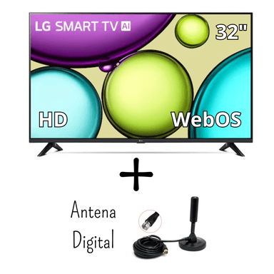 TELEVISOR LG 32 PULGADAS SMART TV WEBOS HDR10 32LR600BPSC + ANTENA DIGITAL (NUEVO) - 1