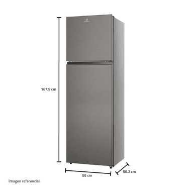 REFRIGERADORA INDURAMA 246 LITROS CROMA NO FROST RI-389I (NUEVO) - 5
