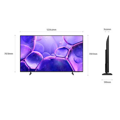 TELEVISOR SAMSUNG 55 PULGADAS SMART TV CRYSTAL UHD TIZENOS UN55U8000FGXPE (MODELO 2025) - 2