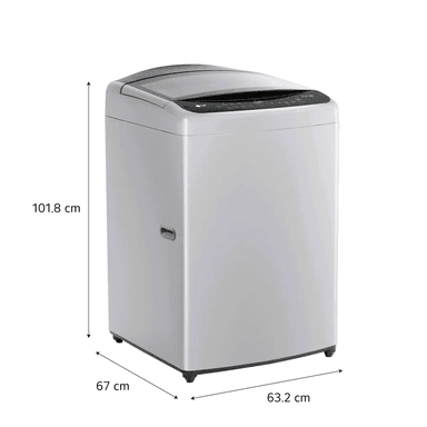LAVADORA LG 17 KG AI DD CARGA SUPERIOR WT17DV6T GRIS - 3