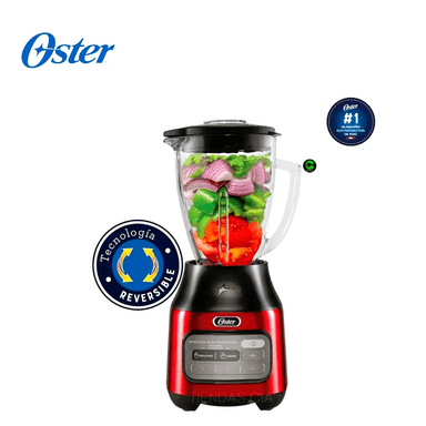 LICUADORA OSTER 1.5 LT REVERSIBLE BLSTPEG-CRT- ROJO - 1