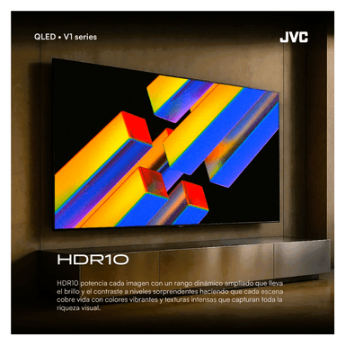 TELEVISOR JVC 32 QLED SMART TV GOOGLE TV HD - LT-32KM1584 - 4