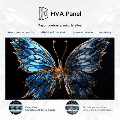 TELEVISOR TCL 55 PULGADAS 4K HDR GOOGLE TV SMART TV HVA PANEL 55V6C (NUEVO MODELO) - 6