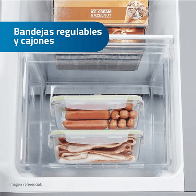 REFRIGERADORA INDURAMA 428 LITROS NO FROST SIDE BY SIDE NEGRO RI-769N (NUEVO MODELO) - 4