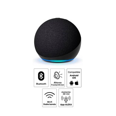 AMAZON ECHO DOT 5TA GEN ALTAVOZ INTELIGENTE CON ALEXA - 3