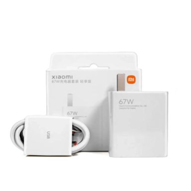 CARGADOR ORIGINAL XIAOMI 67W PARA POCO X7 PRO - BLANCO - 1