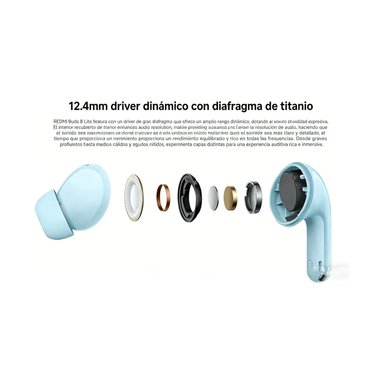 AUDIFONOS XIAOMI REDMI BUDS 8 LITE ANC NEGRO - 4