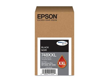 TINTA EPSON T748XXL120 PARA/ WF-6090/ 6590 NEGRO - 1