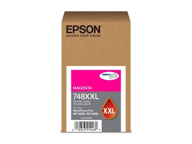 TINTA EPSON T748XXL320 PARA WF-6090/ 6590 MAGENTA - 1