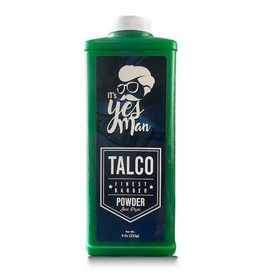 TALCO PERFUMADO PARA BARBERÍA YES MAN 255GR