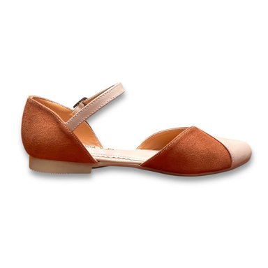 BALERINAS MUJER MISSHUS LUA CAMEL BEIGE - 4